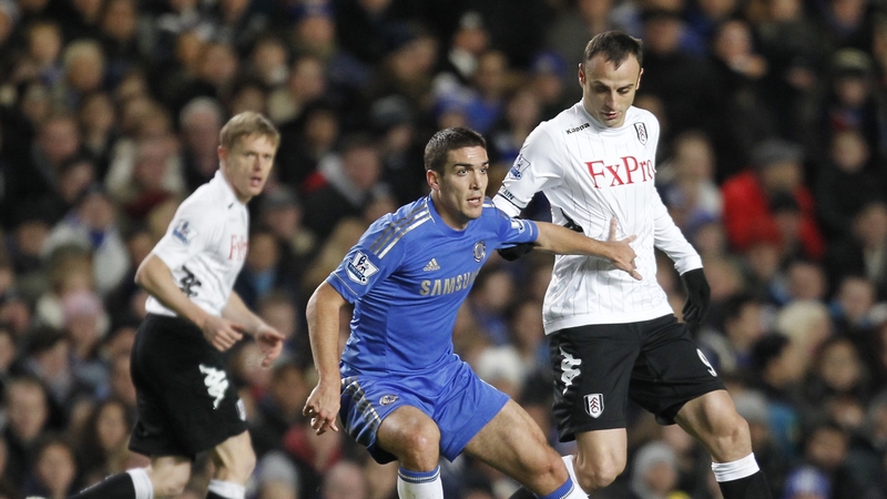 Romeu in action for Chelsea against Fulham on 28 November