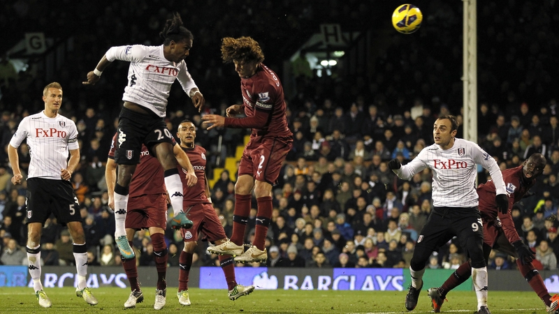 Hugo Rodellega scores for Fulham against Newcastle last night