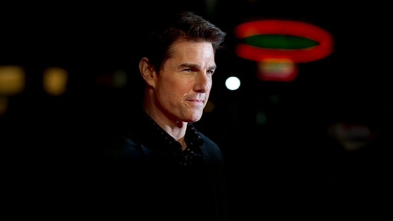 Cruise at the premiere