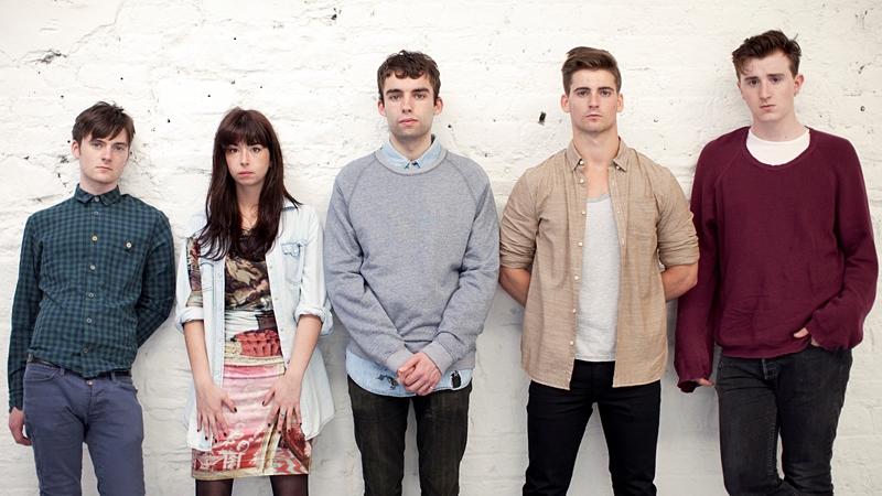 Little Green Cars: Stevie Appleby far right