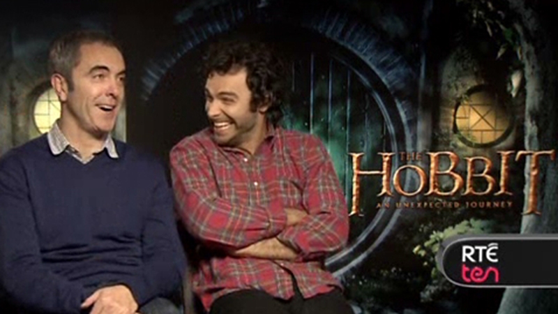 James Nesbitt and Aidan Turner