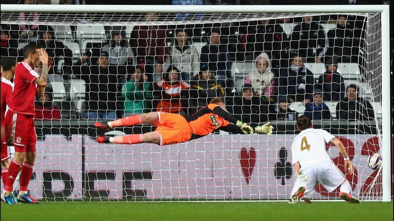 Seb Hines holds his head in his hands as his bungled clearance beats Jason Steele in the Boro goal