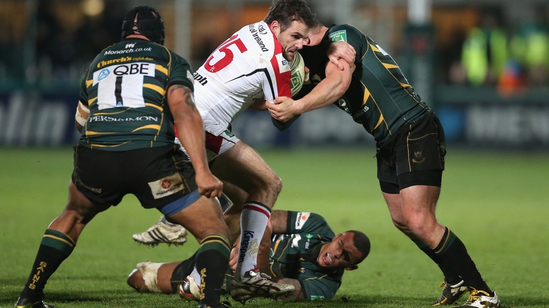 Dylan Hartley (r) admitted a charge of striking Rory Best during last weekend's 25-6 defeat