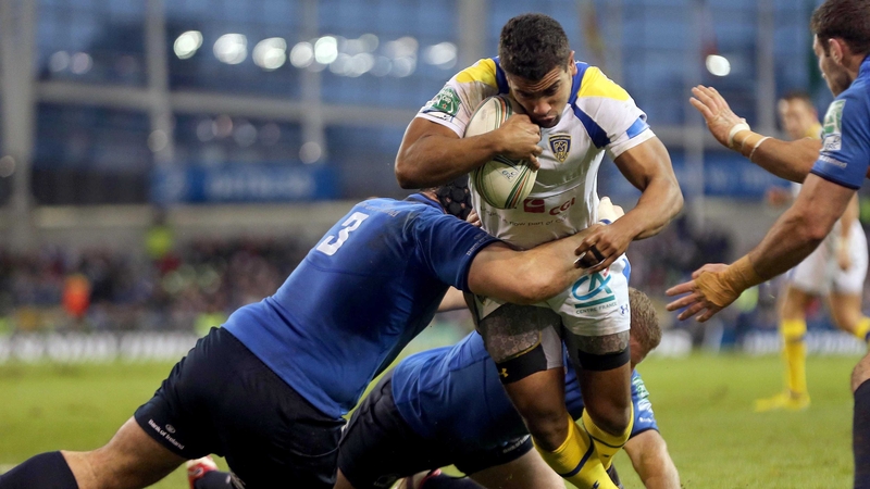 Wesley Fofana scored Clermont's only try at Aviva Stadium