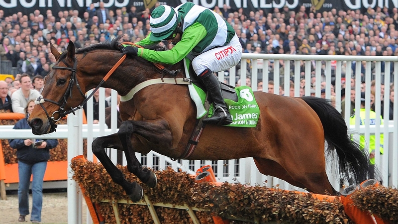 Rock On Ruby won the Champion Hurdle in 2012