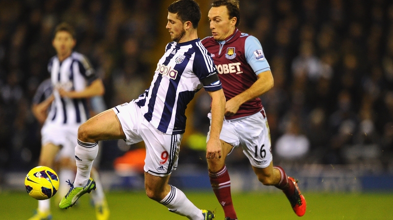 Shane Long played 83 minutes for the Baggies