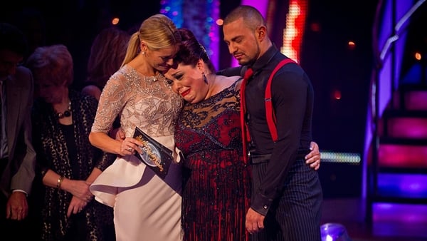 Lisa Riley and Robin Windsor - Lost out in the semi-final dance-off
