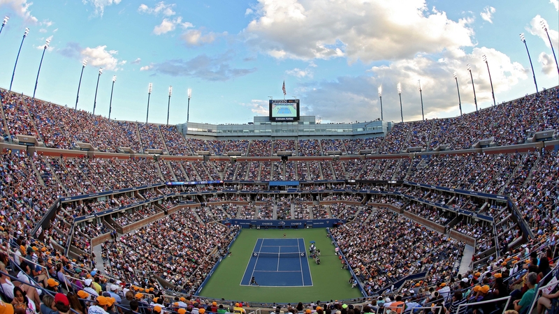 The Arthur Ashe Stadium currently hosts the US Open men's singles final on a Monday