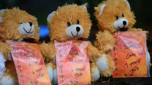 20 children, aged six and seven, died in the gun attack