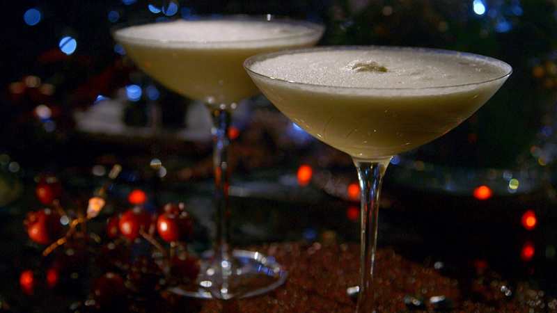 Eggnog has never looked so swish