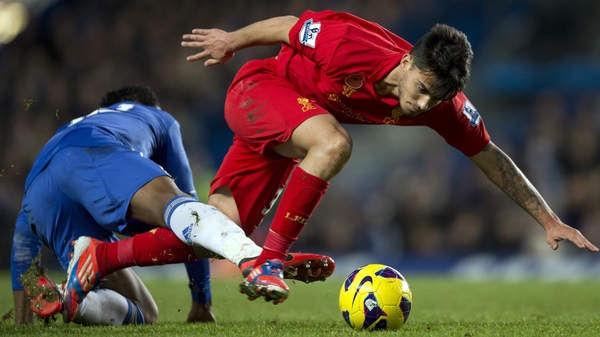 Suso was on loan in Spain last season
