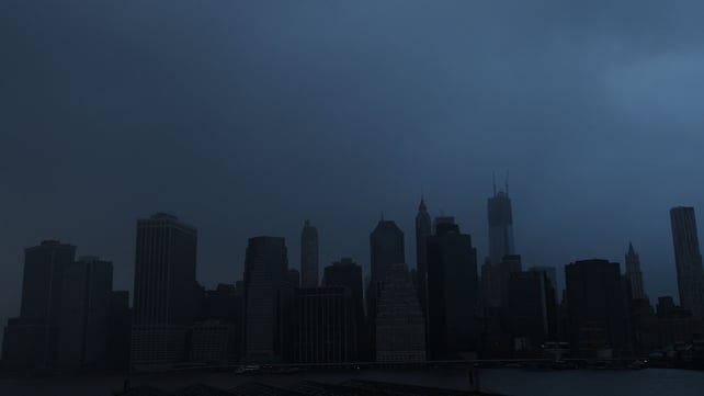 OCTOBER: Superstorm Sandy, one of the costliest storms in US history, left Manhattan in darkness and interrupted life for millions of people on the eastern coast