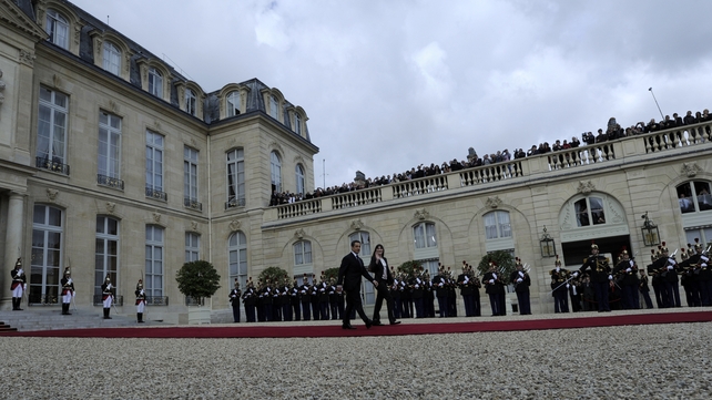 MAY: Nicolas Sarkozy left the Élysée Palace to make way for new French president Francois Hollande