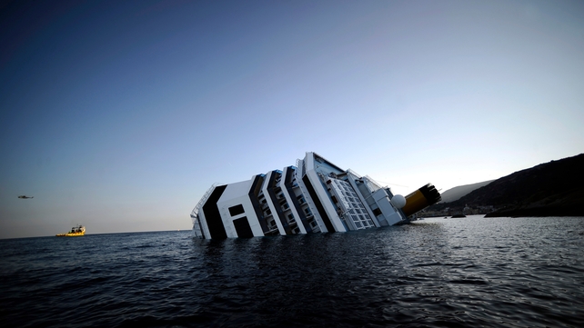JANUARY: The Costa Concordia cruise ship ran aground off the coast of Italy, leaving over 30 people dead