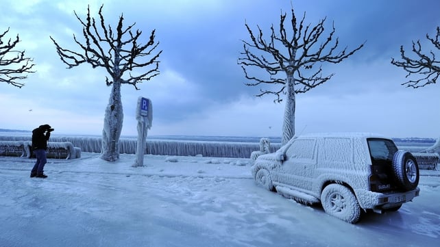 JANUARY/FEBRUARY: Hundreds of people died as a result of a cold snap in Europe