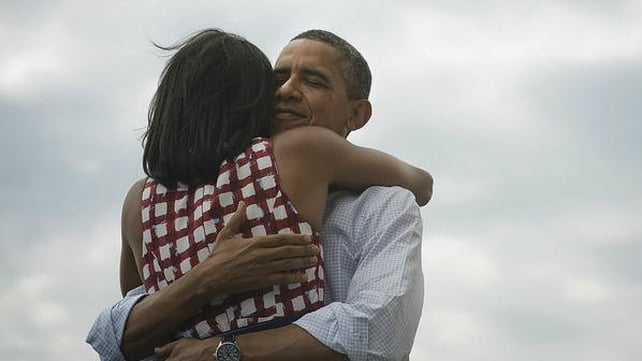NOVEMBER: Barack Obama's campaign team released this image on Twitter after he won a second term as US President