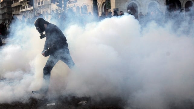 Greece saw major protests throughout the year as the country's people protested the ongoing austerity