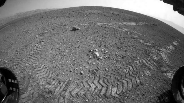 AUGUST: The NASA rover Curiosity made its mark on the surface of Mars