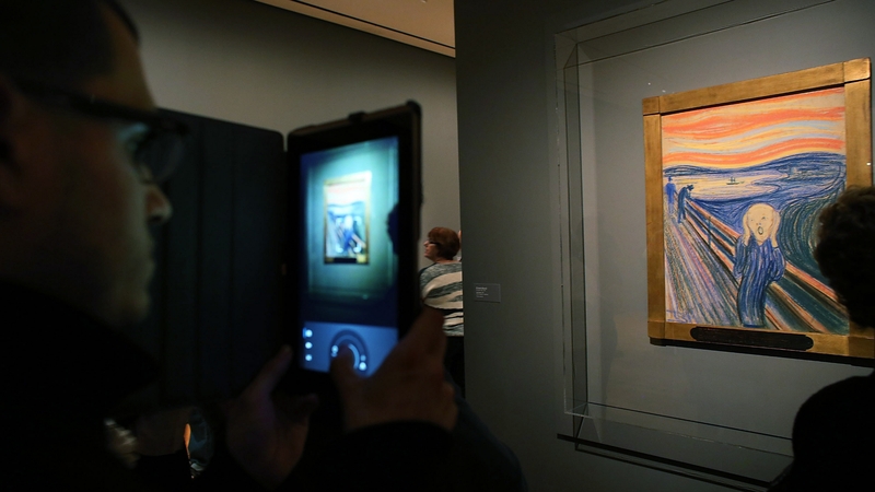 MAY: 'The Scream' by Edvard Munch sold at auction in New York for a record-breaking $120m