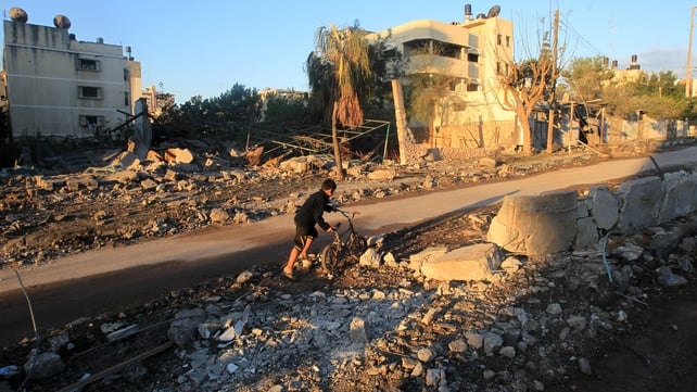 NOVEMBER: A conflict between Gaza militants and Israel in November killed more than 140 Palestinians and five Israelis