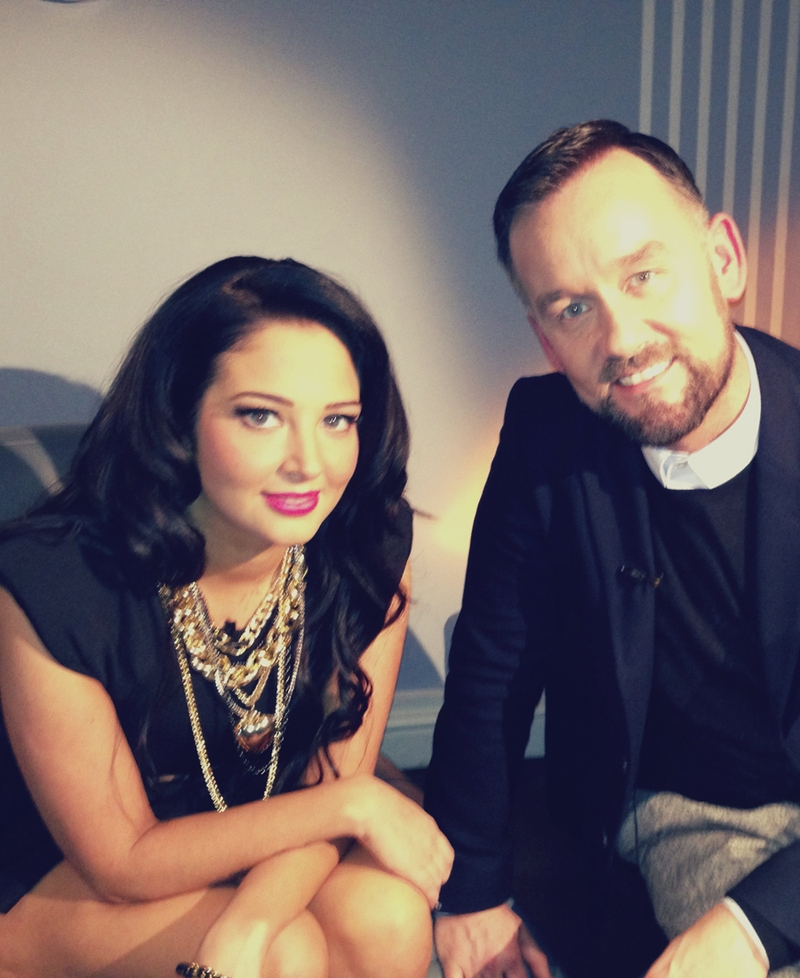 Tulisa and Brendan Courntey