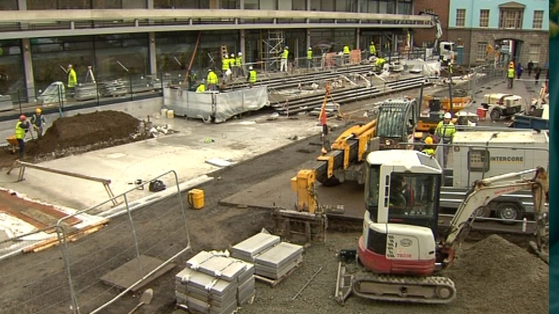 A revamp of Dublin Castle began last July