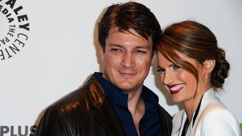 Castle stars Nathan Fillion and Stana Katic
