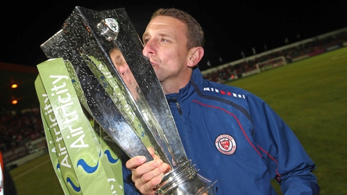 Ian Baraclough has won Personality of the Year at the Soccer Writers’ Association of Ireland awards