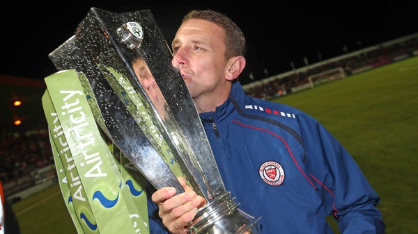 Ian Baraclough has won Personality of the Year at the Soccer Writers’ Association of Ireland awards