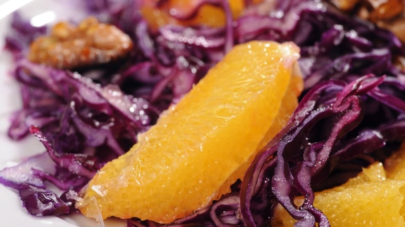Lina Gautam's Red Cabbage Salad