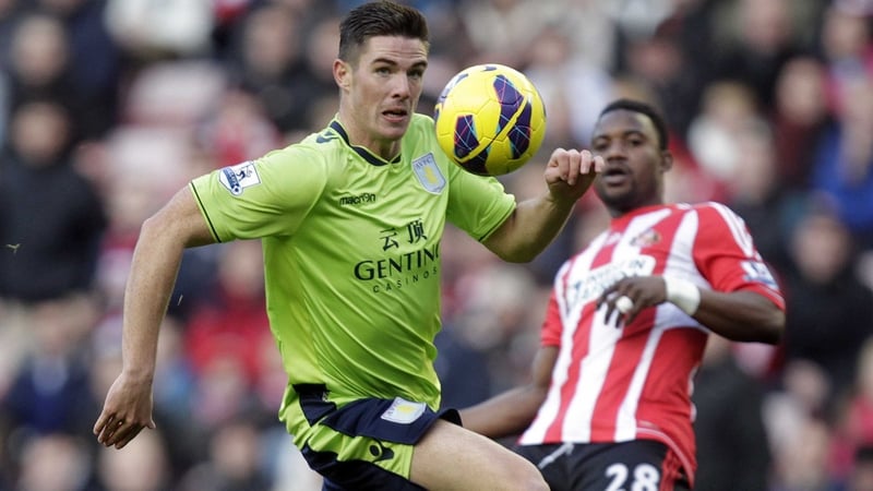 Ireland defender Ciaran Clark has been the Villa stand-in captain while Ron Vlaar recovers from injury