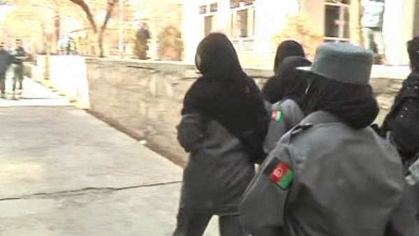 This was the first time that a woman member of Afghanistan's security forces shot a member of the Western coalition force