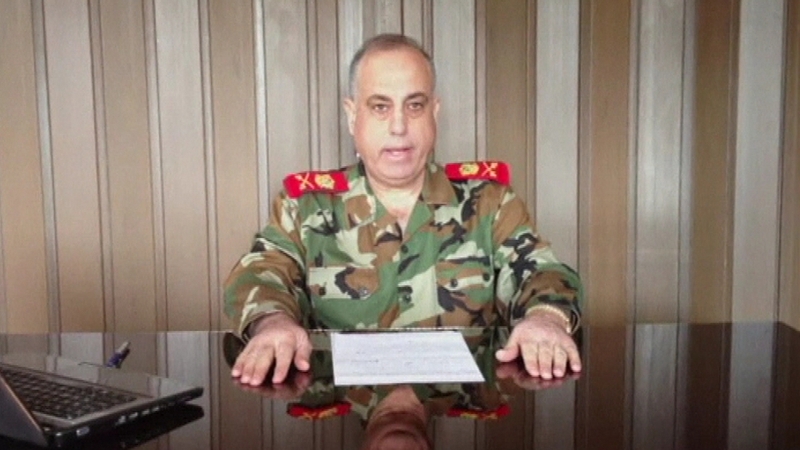Major General Abdul Aziz al-Shalal is the highest ranking police officer to defect since the start of the conflict