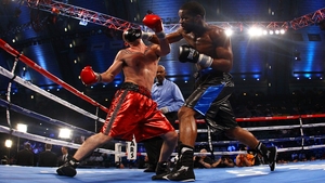 Lavarn Harvell knocks out Tony Pietrantonio in a Light Heavyweight bout in Atlantic City