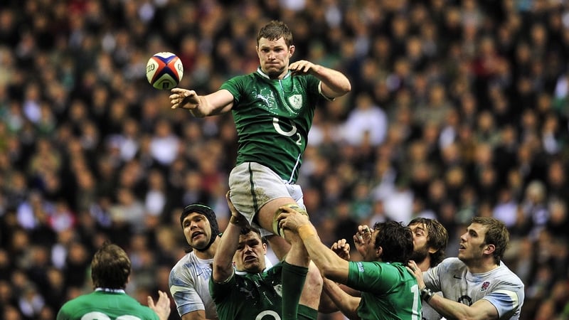 Donnacha Ryan didn't appear for Ireland in the Six Nations in 2014