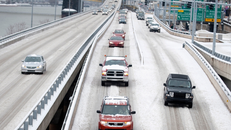The National Weather Service issued blizzard and winter storm warnings in Illinois, Indiana and Ohio, as well as much of the Northeast
