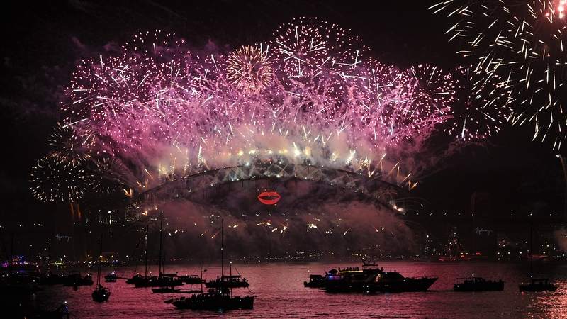 Sydney was among the first major cities to welcome 2013