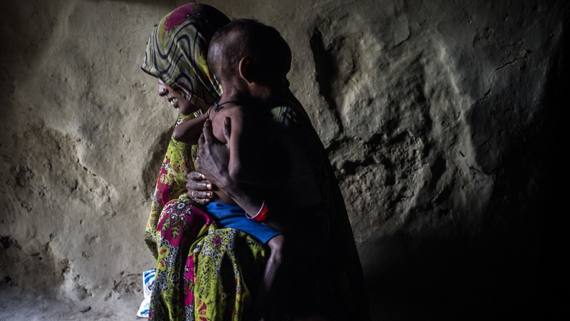 India has 440 million people living below the poverty line