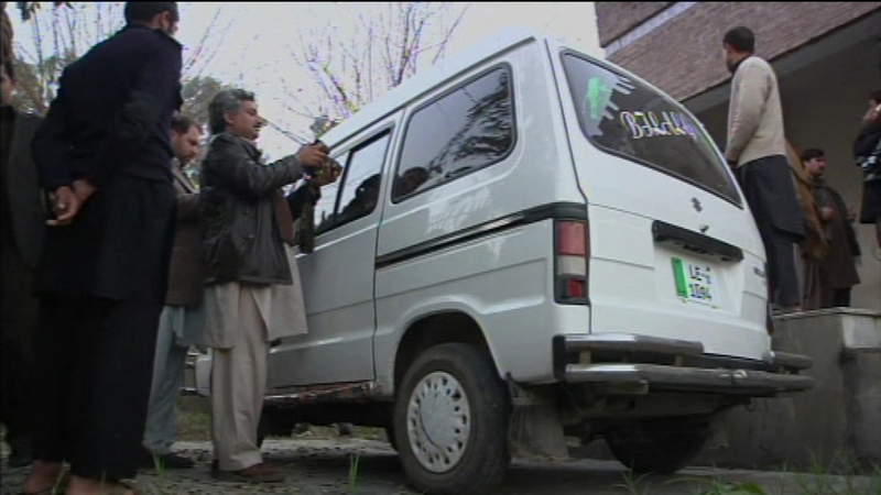 The workers' vehicle was targeted as they returned home from work at a children's community centre