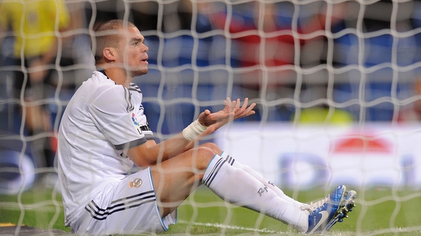 Pepe is facing a race against time to be fit for the Champions League final