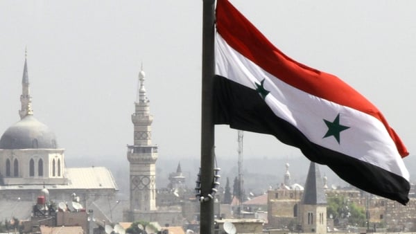 Israeli aircraft are believed to have bombed a convoy in Syrian territory