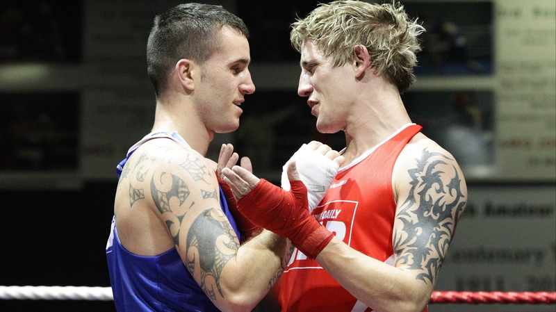 Eric Donovan (right) is another high-profile fighter out of this year's seniors