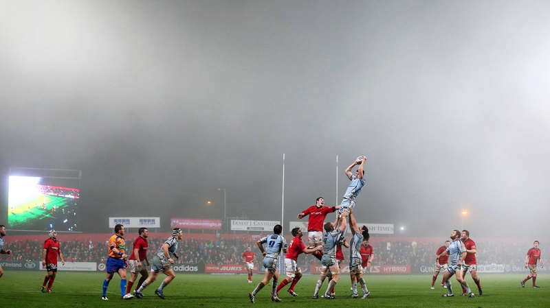 Munster made 29 errors against the Blues