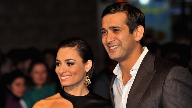 Flavia Cacace and Jimi Mistry, pictured in 2010