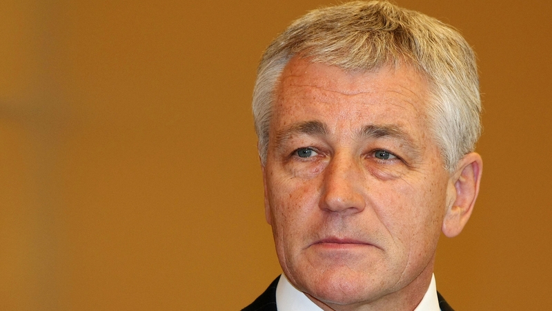 Former Republican senator Chuck Hagel served in the Vietnam War