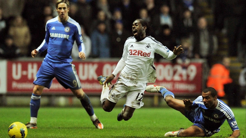(L to R) Fernando Torres, Nathan Dyer and Ashley Cole are all available