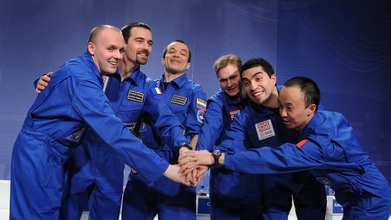 The medical and psychological conditions of the astronauts were monitored over 17 months