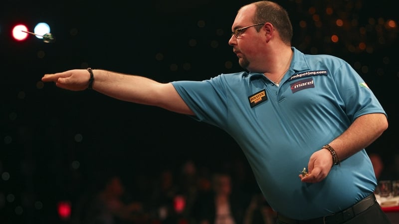 Ireland's Jason Cullen was beaten 4-0 by Paul Jennings