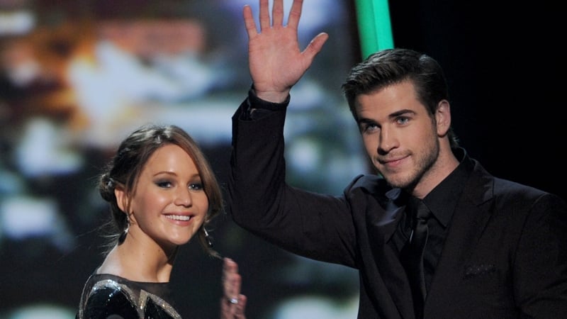 Jennifer Lawrence and Liam Hemsworth