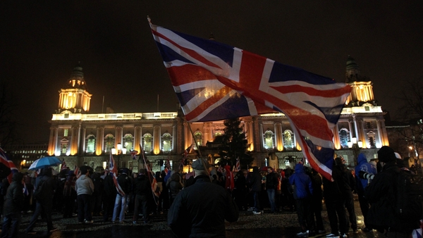 Unionist groups are trying to find ways to end the violence surrounding the Union flag dispute